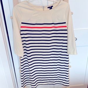 H&M striped shift dress